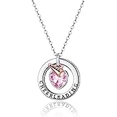 TALYKONG Cheerleader Gifts Necklace, Cheer Gift Jewelry for Women