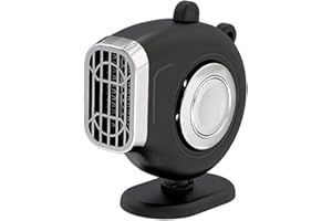 3-in-1 Car Heater Fan 12V 120W Electric Vehicle Cooling Dashboard Windshield Defroster Demister with Fast Heating Overheating