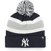 47 MLB Unisex-Adult Primary Logo Breakaway Team Color Primary Logo Cuffed Knit Beanie Hat Cold Weather Hat, One Size
