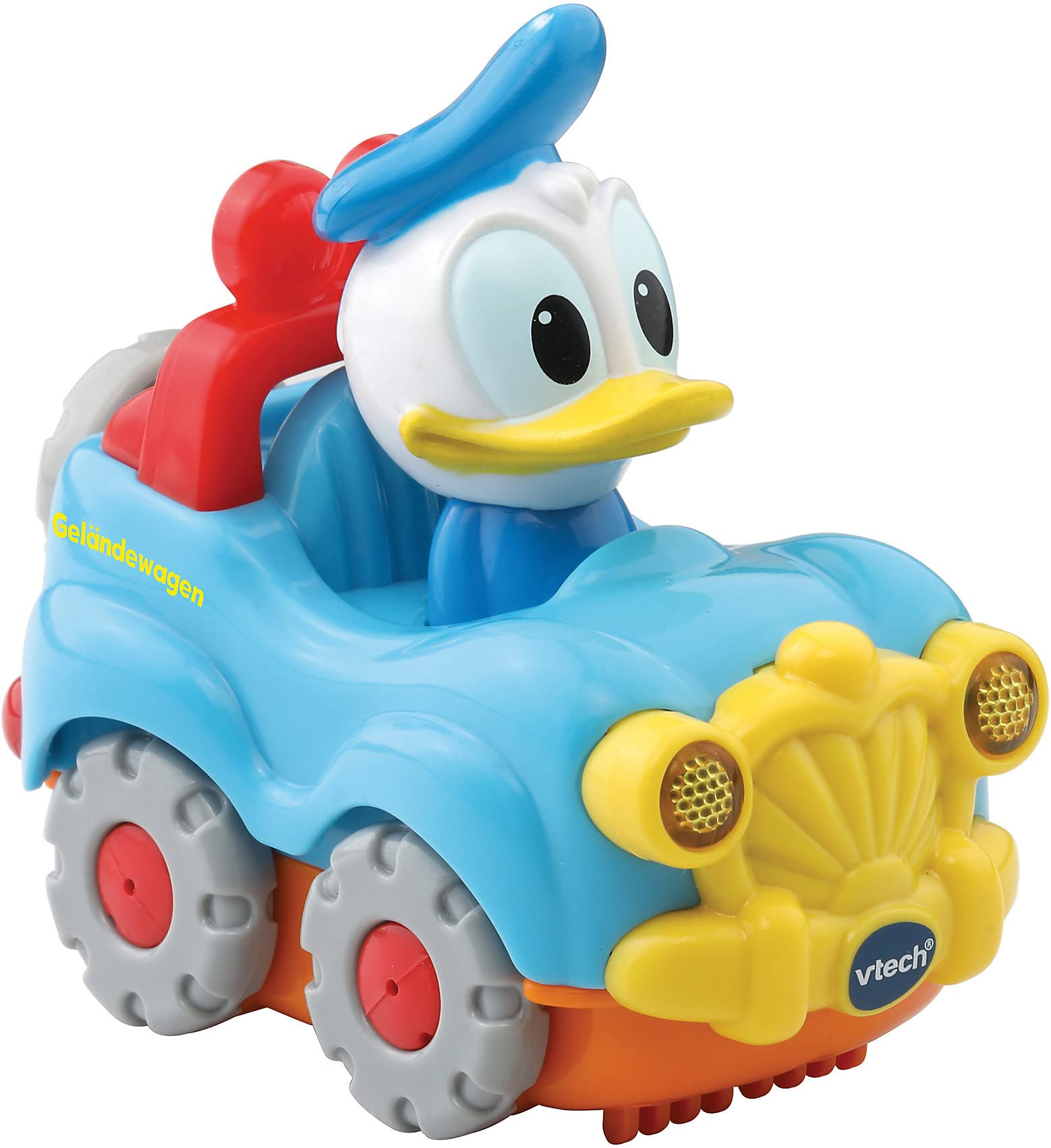 Vtech 80-511504 TUT Baby Donalds Off-Road Car Speedster Vehicles Baby Car, 1 Year to 3 Years, Multicoloured