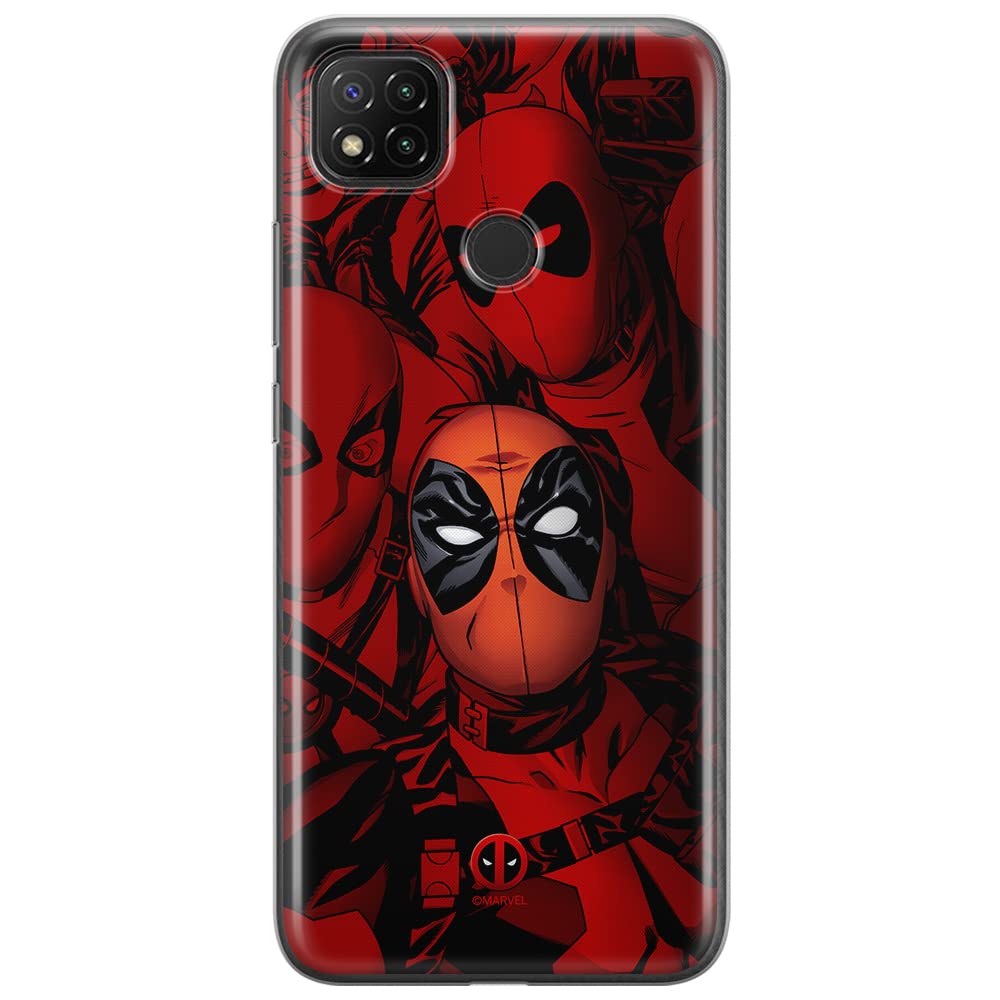 ERT GROUP mobile phone case for Xiaomi REDMI 9C original and officially Licensed Marvel pattern Deadpool 001 optimally adapted to the shape of the mobile phone, case made of TPU