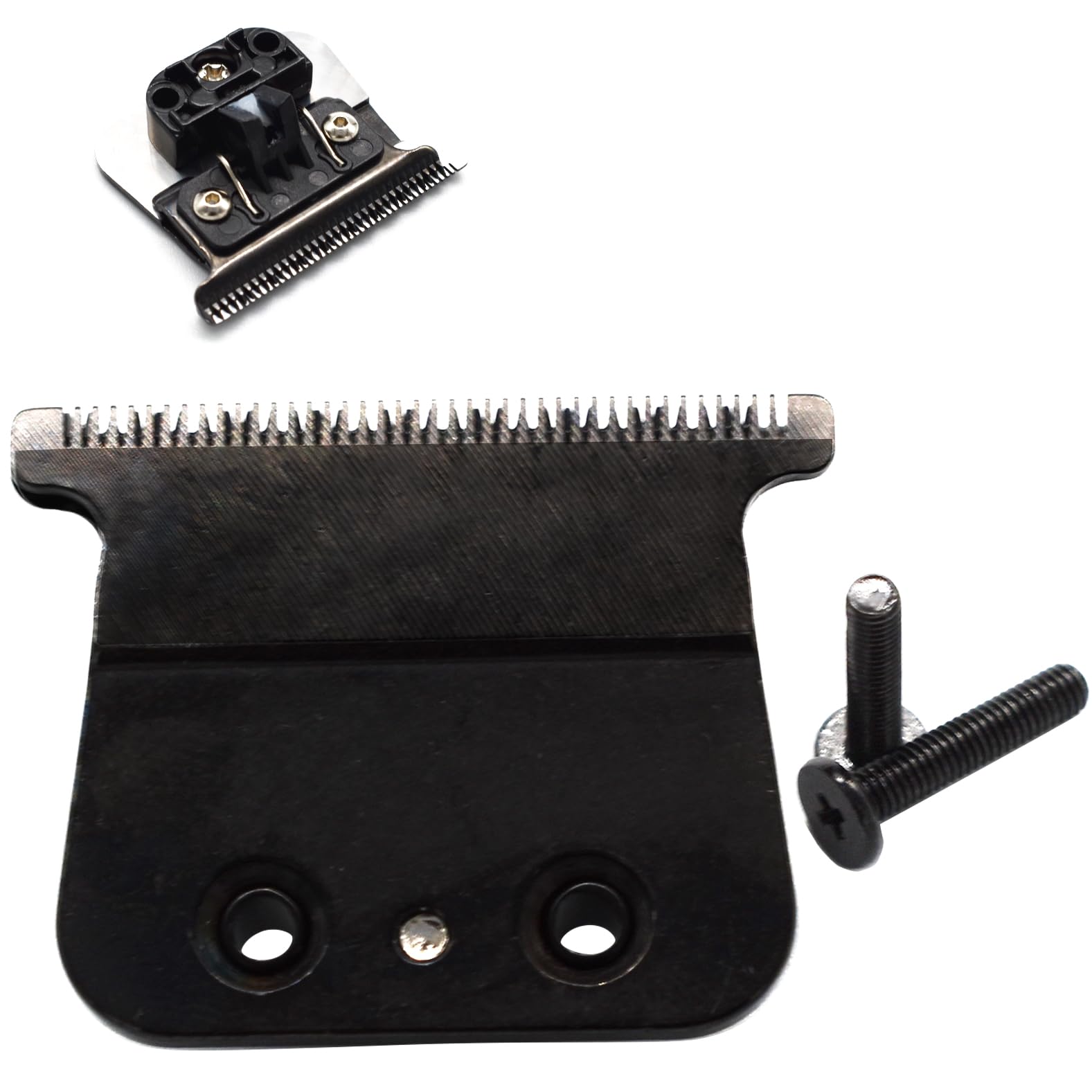 Professional Replacement Blades Set for Outlining Hair Trimmer Compatible with BaBylissPRO Barberology FX787 and LoPROFX Trimmers FX726 (Black)