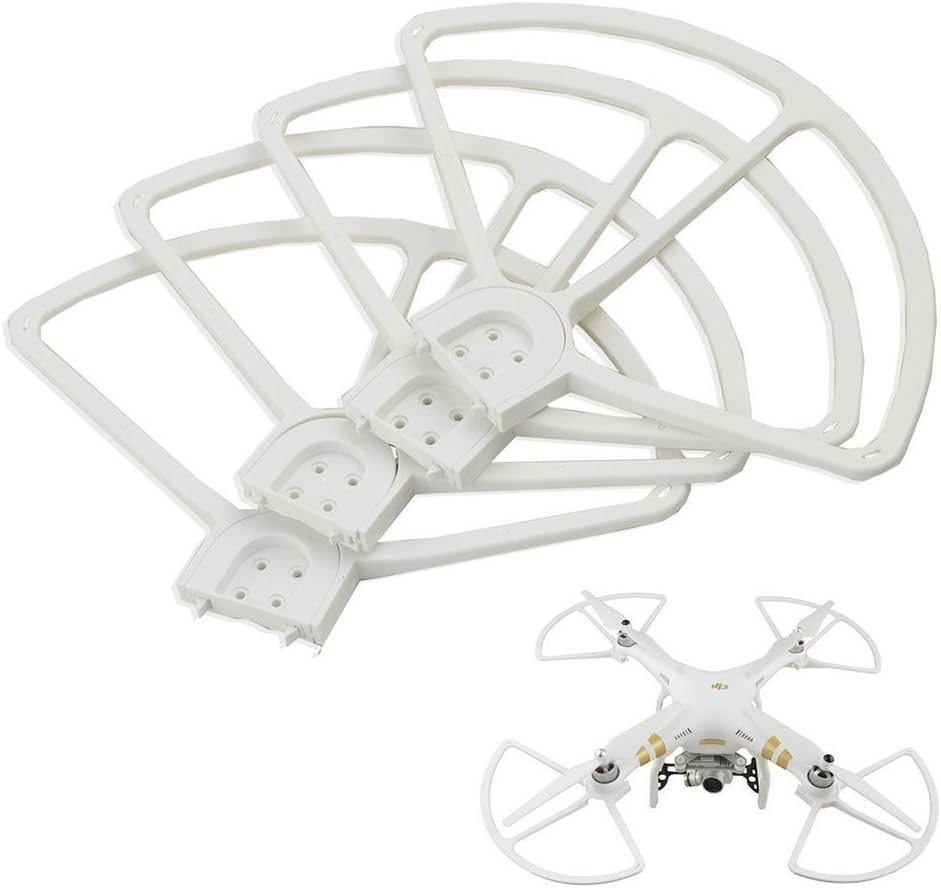 HOBBYTIGER Snap on/off Propeller Prop Guards for DJI Phantom 3 4K Advanced Professional Standard
