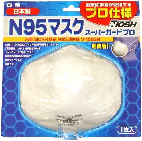 N95 masks Supagadopuro one single entry