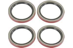 RALZAOTO Trailer Hub Wheel Unitized Oil Seal 370150BGO Replacement for Dexter 9K-10K GD Axles 2.875" x OD 3.880" Grease Seals Parts Replace# 010-051-02, 010-051-00 (4PCS)