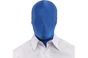 Unisex Halloween Mask Full Cover Spandex Head Cloth Cosplay Hood Face Mask Breathable Stretchy for Masquerade Party Perform