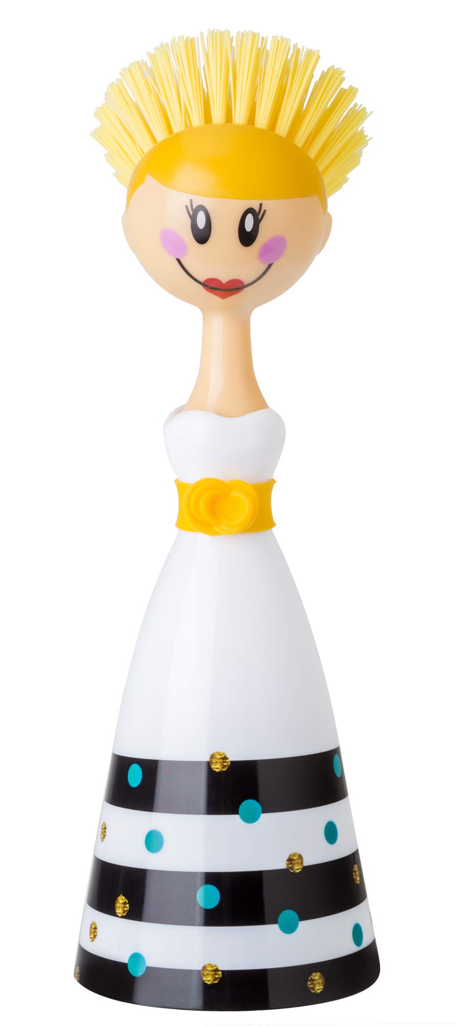 VIGAR Dolls Ray Brush Dishwasher, White 7.5x7.5x24.5cm