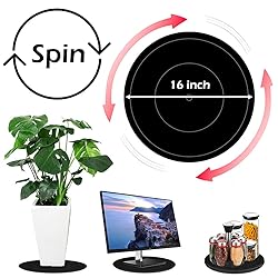 VOLCANOES CLUB 16 Inch Lazy Susan Turntable - Heavy