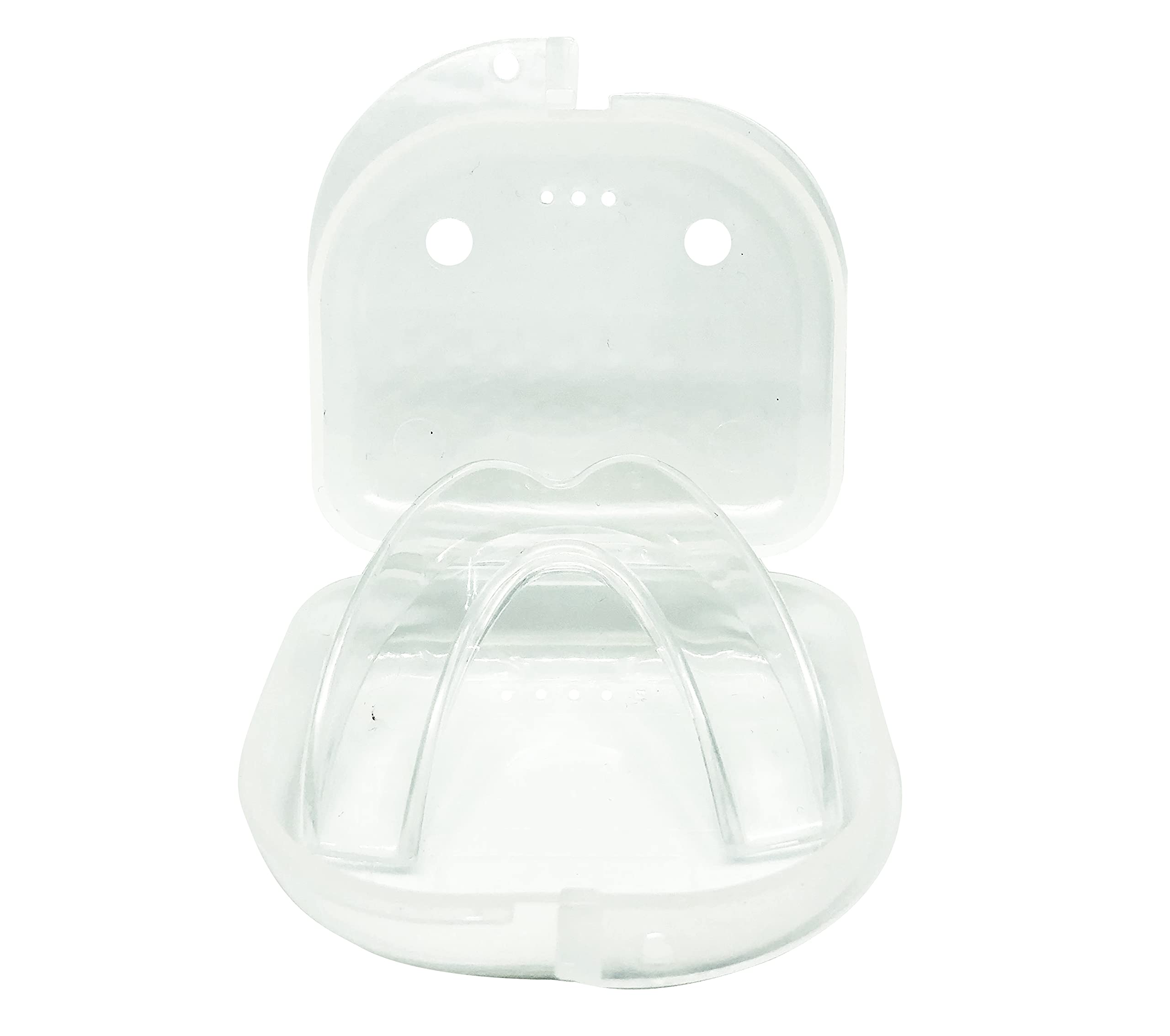 Protecta Mouth Guard for Adults and Children - Gum Shield for Martial Arts Transparent - MMA Mouth Guard for Kickboxing with Storage Box