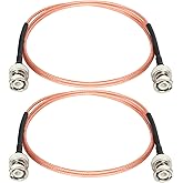 XRDS -RF BNC Cable 3FT, 50 Ohm BNC Cable BNC Male to BNC Male Cable BNC RG316 Antenna Cable for Antenna Scanners or Handheld 