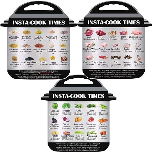 Paquete de 3 imanes de hoja de trampa para olla instantánea ...