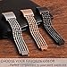 ABOOM Fitbit Charge 2 bands , Bead Style Stainless Steel Replacement Bands for Fitbit charge 2 Accessories