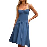 CHYRII Women Fashion Summer 2025 Sweetheart Neck Spaghetti Straps Corset A-Line Long Sundress Midi Dress