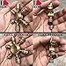 ILoveFidget Fidget Hand Spinner EDC Toy, Customizable spinner, Brass, R188 detachable bearing, 2 - 5 minutes spins, relieves your stress, ADHD, anxiety, improve focus and attention