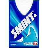 Smint Mint Flavour Sugar Free - 8g - Pack of 12 (8g x 12)