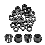 Fielect 30Pcs 13mm Cable Snap Bushing Grommet