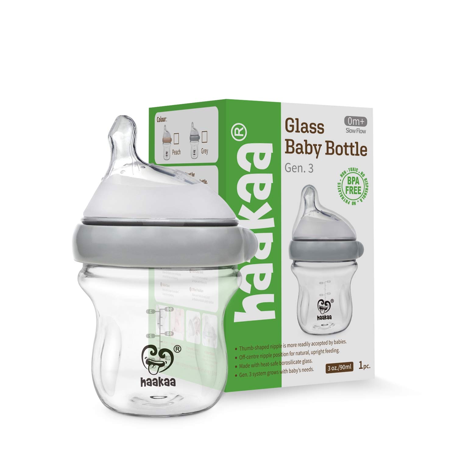 glass breastfeeding bottles
