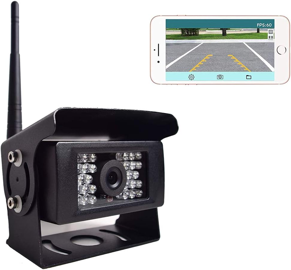 Telecamera Retromarcia Con Visione Notturna - Impermeabile IP67 Per Camion, Furgoni E RV - Foto 6