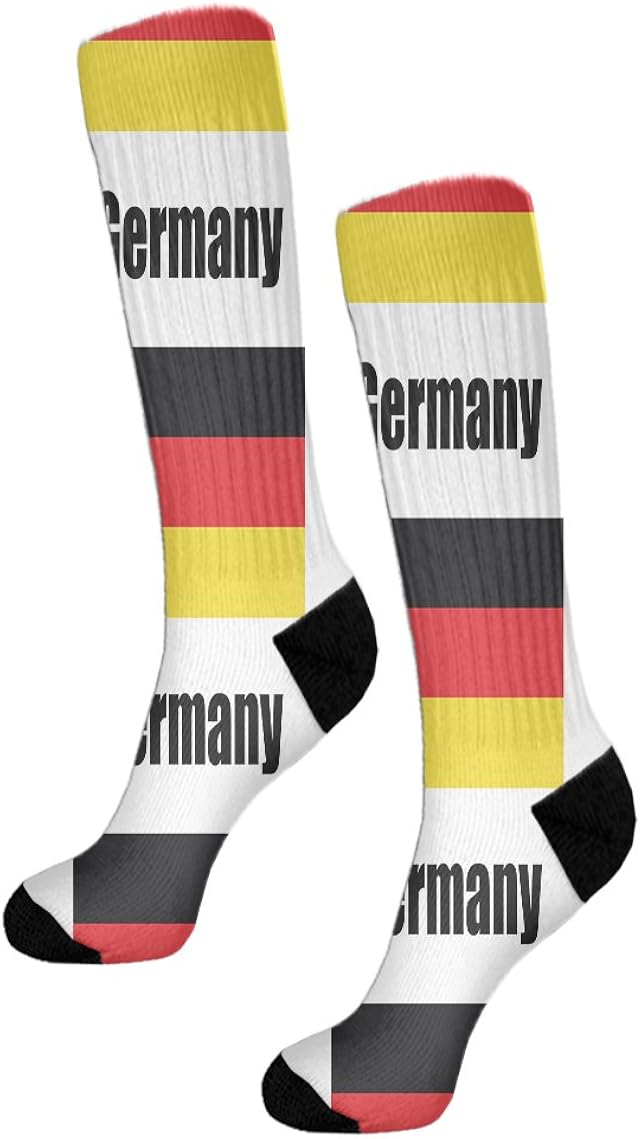 Funny Mens Socks Germany Country Flag Polyester Crazy Socks