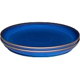 Denby 1048825 Imperial Blue 2 Piece Coupe Dinner Plate Set