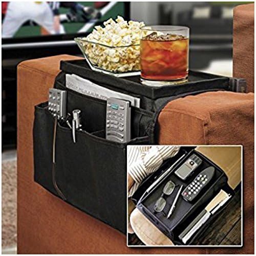 EFG UNIVERSAL 6 POCKET SOFA COUCH ARM REST MEDIA ORGANISER MAGAZINE REMOTE SNACK MOBILE DVD BOOKS HOLDER