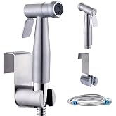 Handheld Sprayer, 3 Pack Cloth Diaper for Baby Wash Includes 150 cm Metal Hose and Holder - Excluding T-Type valves
