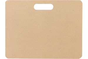 PATIKIL 12 x 16 Wedging Board for Pottery with Built-in Handle, 10mm Thickness Clay Board Portable Plaster Modeling Board for