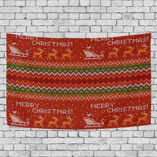 Daisyyr Kittooa Fiber Optic Christmas White Deer Unique Romantic Soft Green Wall Carpet Gorgeous Art Deco Tapestry Bedroom Living Room Dormitory Fashion Print Tapestry