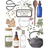 Materia Medica and Formulary: An Herbal Studies Notebook and Journal for Herbalists of all Ages | 8.5 x 11 Large Size with 150 Pages