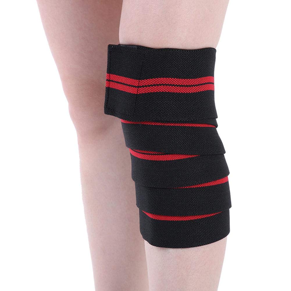 Adjustable Compression Knee Wraps, High Elasticity Workouts