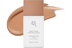 Beauty of Joseon Daily Tinted Fluid Sunscreen 12 Shades for Face Moisturizing Broad Spectrum SPF 40 Korean Skincare 50ml, 1.69 fl.oz #MY210