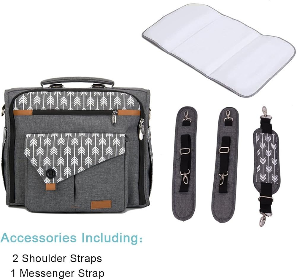 lekebaby convertible diaper bag