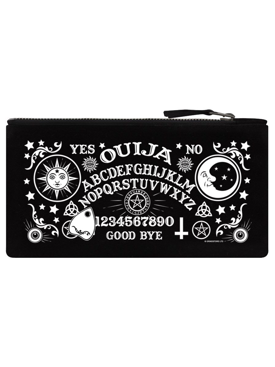 Ouija Board Pencil Case Black 21x11cm