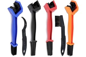 PASDUCHAS 6 PCS Bike Chain Cleaning Brush, Universal Motorcycle Chain Gear Brush