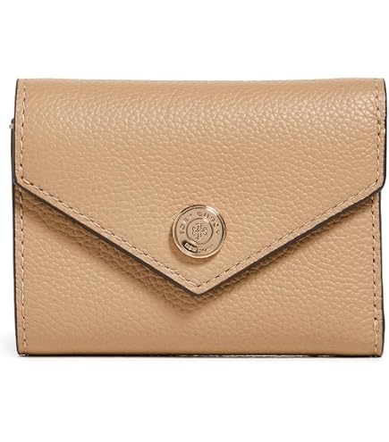 Amazon.com: Tory Burch Thea BI Fold Wallet (Black) : Clothing