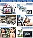 Action Camera, 2017 New 4K 30Fps 14MP Ultra HD Sport Camcorder with Panasonic CMOS Dual Display Screen Aluminium Alloy Front Cover HDMI Wifi 2.4G Remote Control 170 Degree Wide Angle 19 Mounting Kits