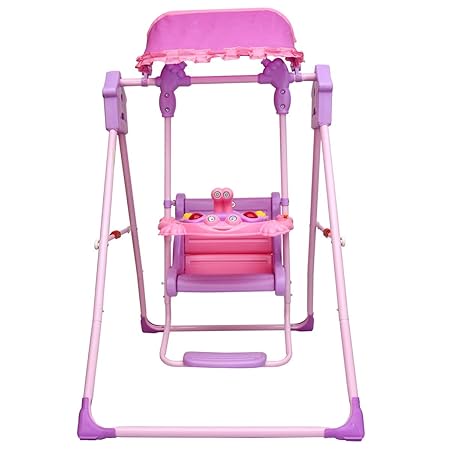 Delavala Baby Garden Swing Jula for Indoor and Outdoor Purpose Kids Stylish Musical Standing Floor Swing