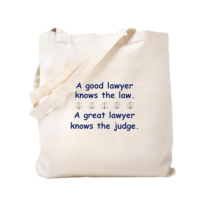 CafePress Good/Great Lawyer Natural Canvas Tote Bag
