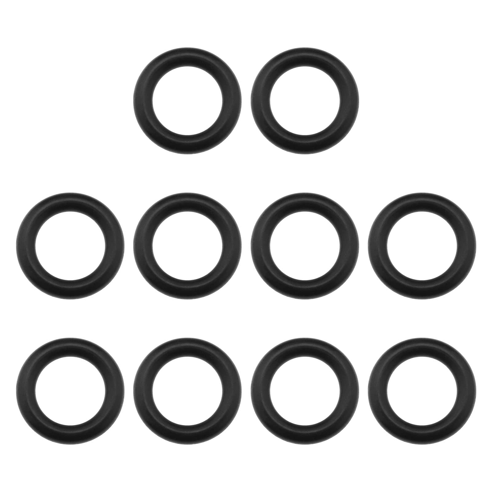 eMagTech 10Pcs Pressure Washer O-rings Replacement Compatible with Titan TTB669PRW Pressure Washer Quick Plug O Ring Rubber Ring Black
