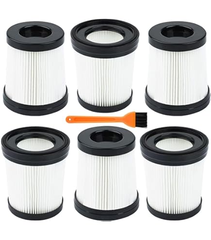 Vervangende HEPA-filter Compatibel voor Lubluelu 202 Draadloze Stofzuiger Voor Oraimo OSV-102, Herbruikbaar en Wasbaar HEPA-filter (2 PACK