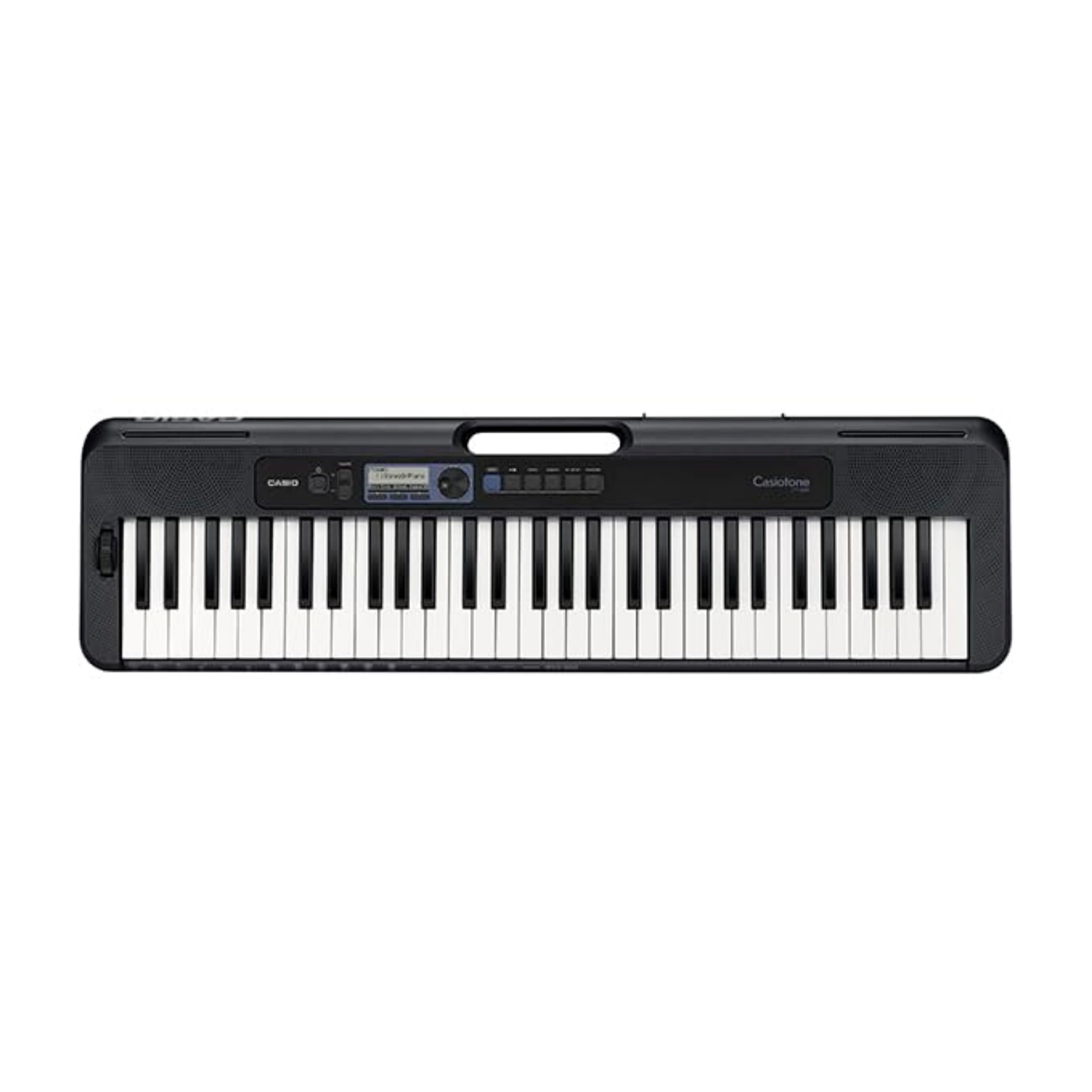 Casio Casiotone CT-S300 – Teclado portátil | Sensible al tacto | 400 tonos, 77 ritmos y inflexión de tono | Ideal para la creación musical en cualquier momento y lugar