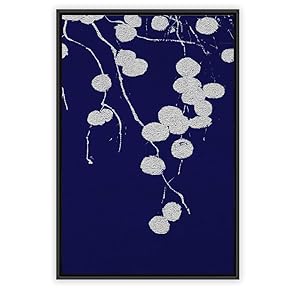 signwin Framed Canvas Wall Art Flowers Pattern Canvas...