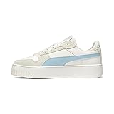 PUMA Womens Carina Street Sneaker, SUEDE Warm