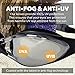 U-FIT Swim Goggles | Swimming Goggles for Men Women Adults - Best Non Leaking Anti-Fog UV Protection Clear Vision - Free Goggle Case Nose and Ear Plugs