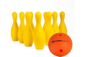 Champion Sports FBBSET Rhino Skin Foam Bowling Set