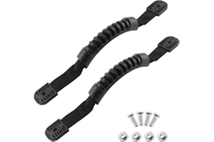 Jiozermi Kayak Carry Handles - Side Mount Replacement With Plastic Buckle for Paddle, Tandem, Canoe Boat & Lifetime Kayaks