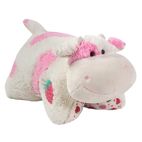 Buy Pillow Pets Sweet Scented Pets Strawberry Milkshake Cow