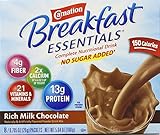 Carnation Instant Breakfast No Sugar Added, Chocolate, 20g, 8 Count