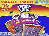 Kellogg's Pop Tarts NEW Wildlicious Frosted Wild! Berry 16 Count