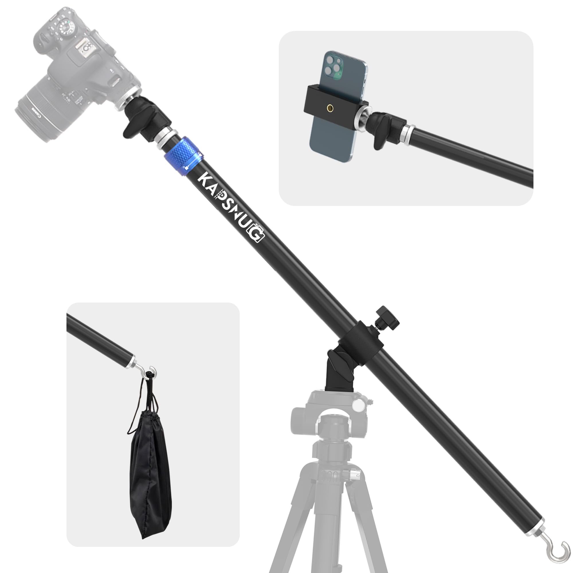 Mua Overhead Tripod Extension Arm w/ 360degree Ball Head, 2237.8 Inch